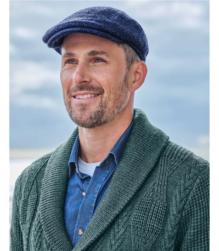 Casquette Plate - Homme - Pure Laine 4 Casquette Plate - Homme - Pure Laine – Image 2