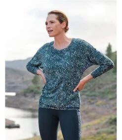 Zen Full Length Batwing Top