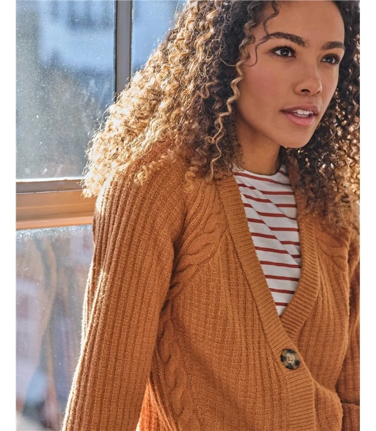 Estha Organic Cotton Fluffy Cardigan 4 Estha Organic Cotton Fluffy Cardigan – Image 2