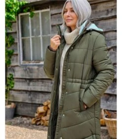 Manteau Doudoune Longue Sierra 7 Manteau Doudoune Longue Sierra -Woolovers 112661 rw013 bracken w 123jpg
