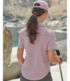 Polo Willow à Col Zippé -Woolovers 219852 rj055 iris w 7