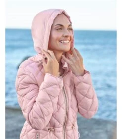 Veste Polaire Orkney -Woolovers 220197 rw017 duskypink w 15