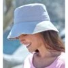 Chapeau Bucket En Coton Réversible -Woolovers 220905 ra021 watercolourfloral w 8