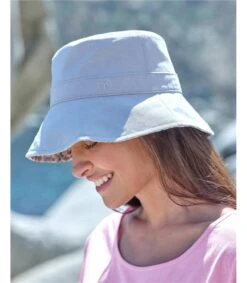 Chapeau Bucket En Coton Réversible