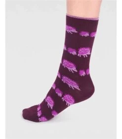 Hadley Bamboo Hedgehog Socks