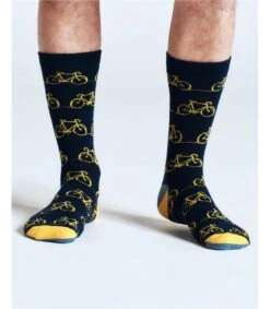 Riam Bike Bamboo Socks In A Bag -Woolovers 224745 ta46 navy m 6