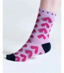 Tyas Heart Bamboo Socks In A Bag -Woolovers 224747 ta48 multi w 7