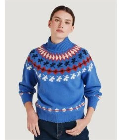 Jovie Lambswool Fair Isle Jumper