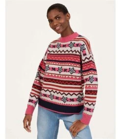 Erin Lambswool Fair Isle Jumper