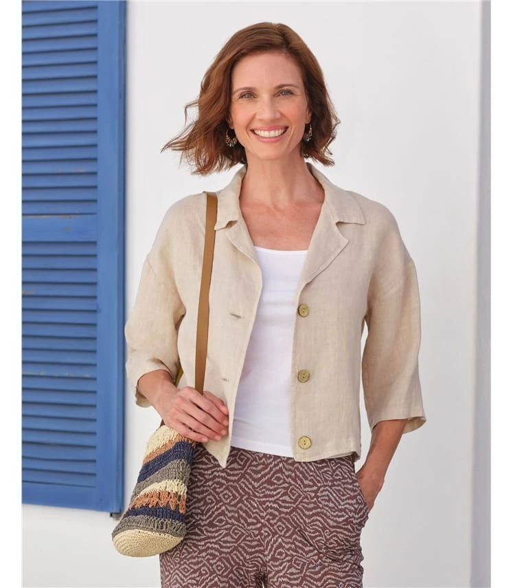 Veste En Lin - Femme 3 Veste En Lin - Femme