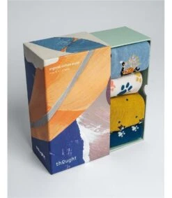 Sasha Cat Organic Cotton 4 Pack Sock Box