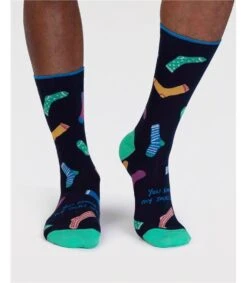 Remy Organic Cotton Sock In A Bag -Woolovers 225083 ta147 multi w 7