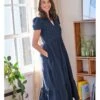 Merope Organic Cotton Broderie Dress