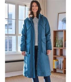 Makenna Organic Cotton Waterproof Parka Jacket