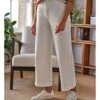 Essential Organic Cotton Denim High Rise Culotte