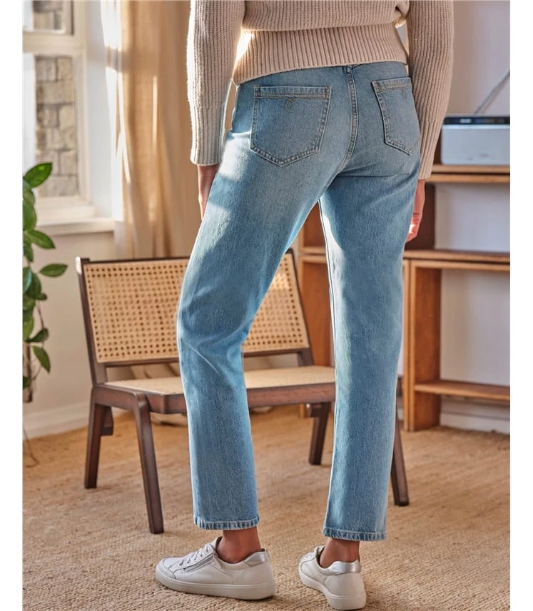 Essential Organic Cotton Boyfriend Jeans – Image 3