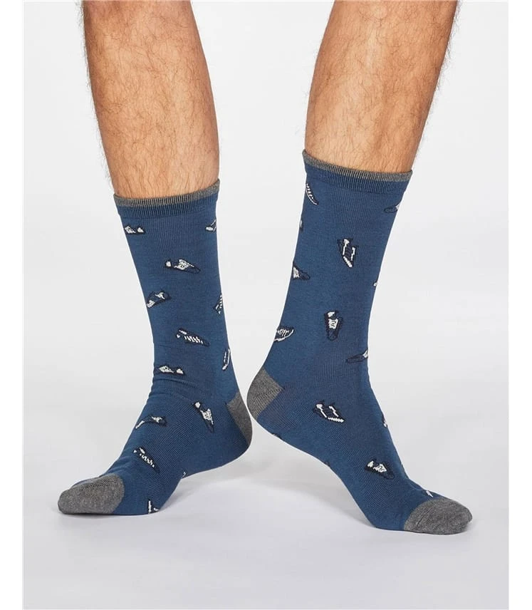 MENS AIDEN TRAINER SOCKS 4 MENS AIDEN TRAINER SOCKS – Image 2