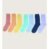 Mens Thought Essential Pastel Box Of 7 Socks -Woolovers 227812 ta193 pastelmulti m 5