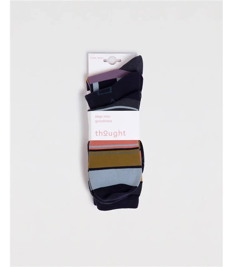 Dillon Organic Cotton Pack Of Socks 3 Dillon Organic Cotton Pack Of Socks