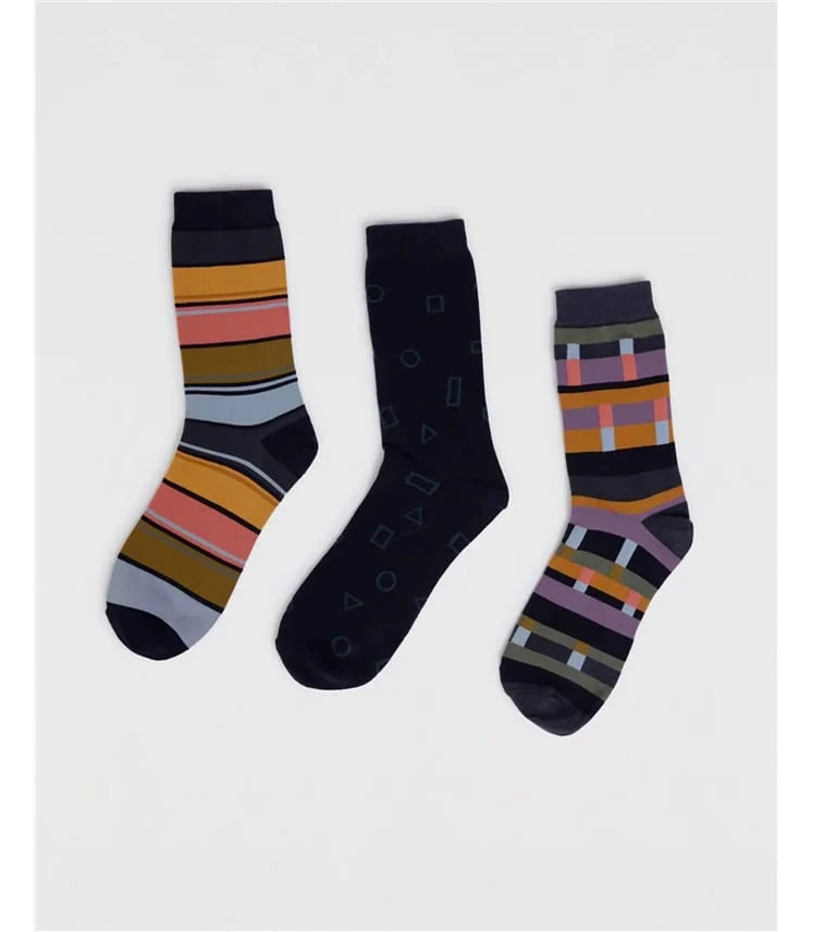 Dillon Organic Cotton Pack Of Socks 4 Dillon Organic Cotton Pack Of Socks – Image 2
