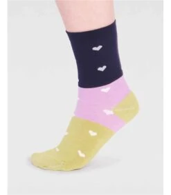 Nova Organic Cotton Heart Socks
