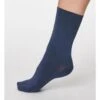 Solid Jackie Socks -Woolovers 230854 ta303 denim w 5