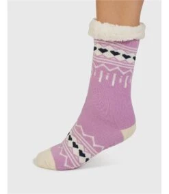 Ilah Fair Isle Cabin Socks