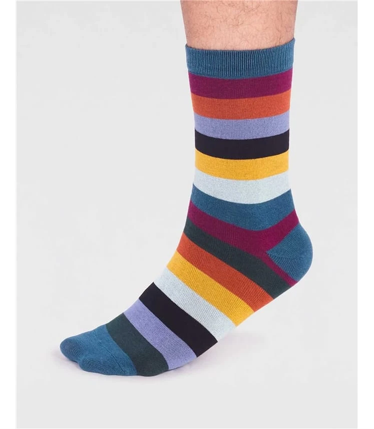 Jase Bamboo Stripe Socks 3 Jase Bamboo Stripe Socks