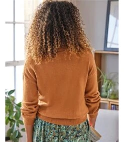 Lucille Fluffy Balloon Sleeve Jumper -Woolovers 2c814 231208 thoughtday2 02 wwt6576 wwb7722 0342