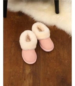 Chaussons Bottes - Femme - Peau De Mouton