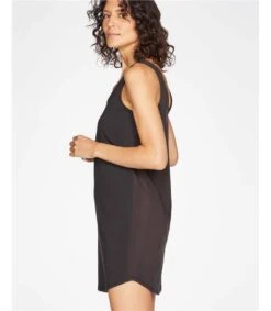 Robe En Coton Biologique -Woolovers 316953 tj37 black w 5