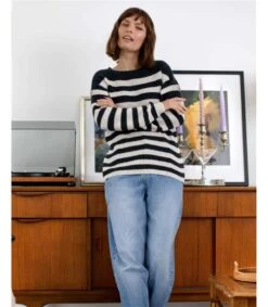 Gianna Organic Cotton Striped Jumper