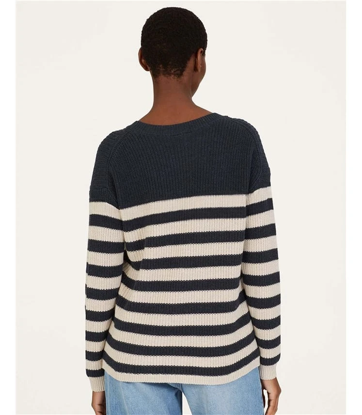 Gianna Organic Cotton Striped Jumper 5 Gianna Organic Cotton Striped Jumper – Image 3