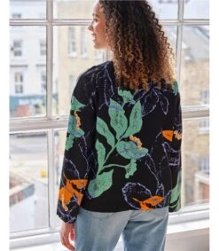 Chemisier En Modal Ravi -Woolovers 343473 tw61 black w 7