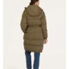 Elaina Recycled Polyester Cold Weather Coat -Woolovers 350527 tw85 khakigreen w 5