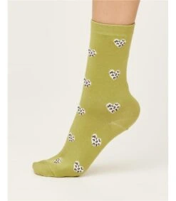 Leopard Heart Sock