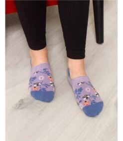 Socquettes Invisibles - Femme - Bambou Mélangé