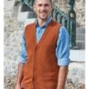 Gilet - Homme - Laine D’agneau Certifiée 100% RWS 2 Gilet - Homme - Laine D’agneau Certifiée 100% RWS -Woolovers 38d0f 211868 l5m burntorange m 5
