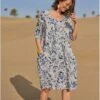 Robe-Tunique à Poches - Femme - Pur Lin