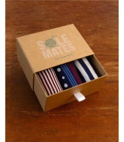 Coffret Cadeau Chaussettes - Homme - Bambou Mélangé