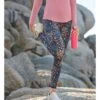 Balance Printed Full Length Legging -Woolovers 5b08f 84953 rj008 grapemosaicfloral w 12 1