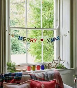 Bannière "Merry Xmas" - Maison - Pure Laine