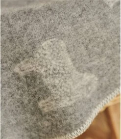 Couverture Pour Bébé Motif Mouton - Maison - Laine Mélangée -Woolovers 62648 p418 softgrey w 10