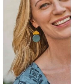 Boucle D'oreille En Céramique - Femme