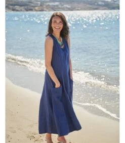 Robe Chasuble à Poche Pour Femme