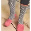 Chaussettes à Pois - Femme - Bambou Mélangé
