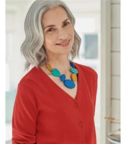 Collier Irrégulier - Femme - Bois