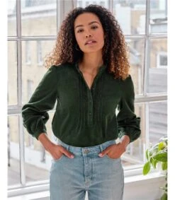 Milou Organic Cotton Corduroy Shirt