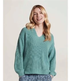 Ingrid Organic Cotton Knit Jumper