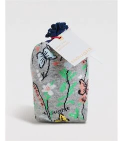 Chaussette Papillon Sac Cadeau En Coton Organique